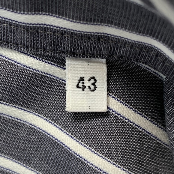 VERSACE Collection City Men’s Size 43 Long Sleeve Shirt - Picture 8 of 13